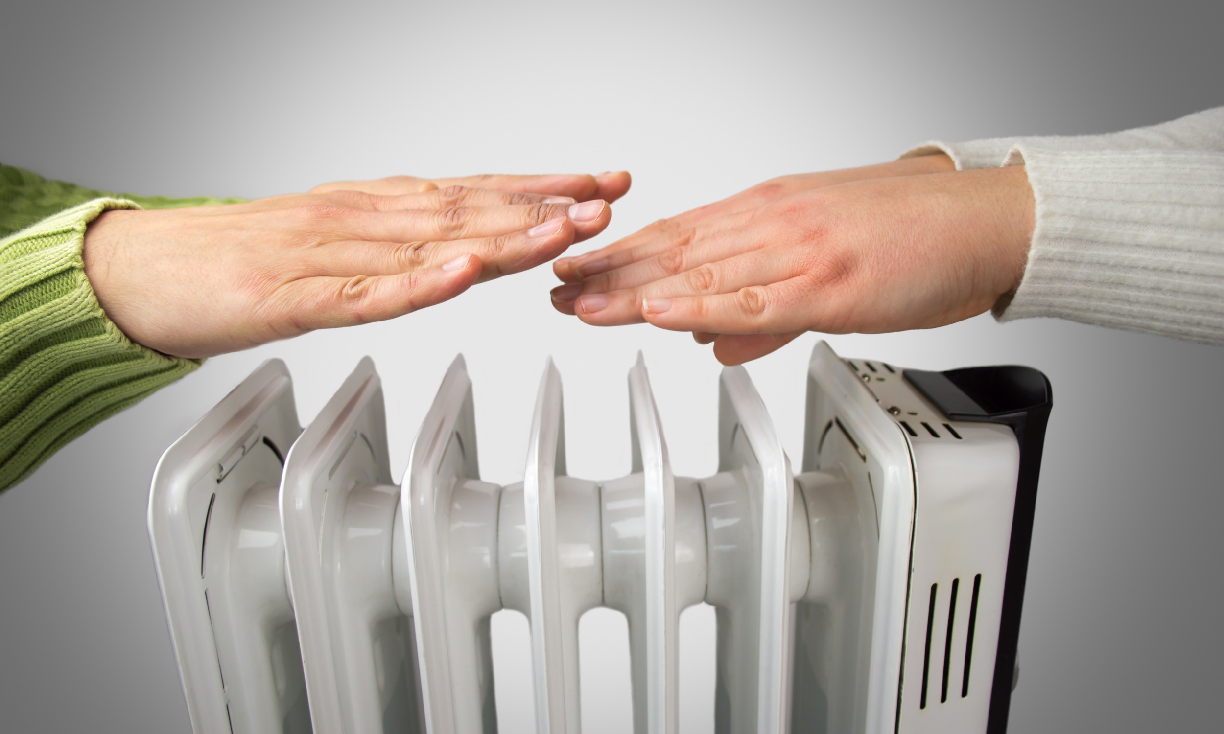 radiadores calor azul bajo consumo​
